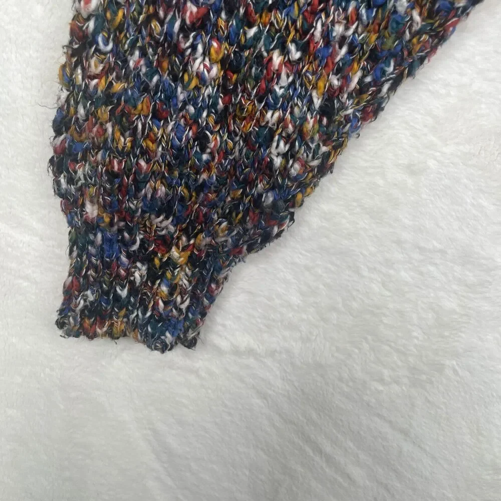 Vtg Neiman Marcus Supply Co Sweater Womens Medium Multicolor Pullover Cotton - Picture 12 of 14